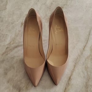 Christian Louboutin Pigalle Follies 100 Nude Rose 35.5